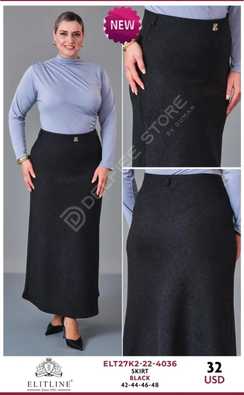 Юбка ELIT LINE (Black, модель ELT27K2-22-4036) оптом