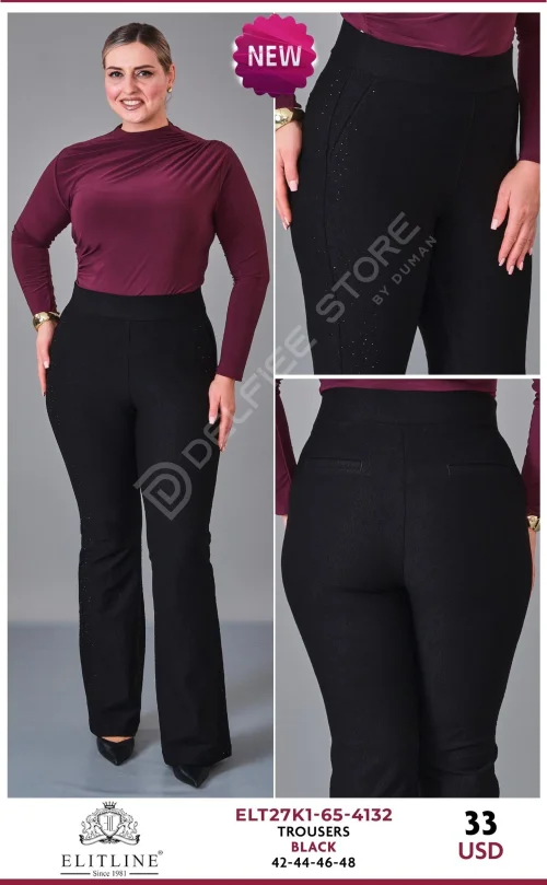 Брюки ELIT LINE (Black, модель ELT27K1-65-4132) оптом