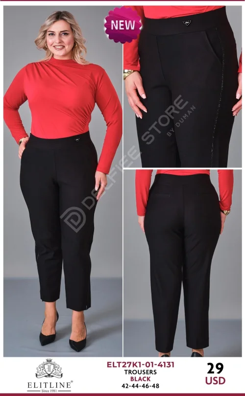 Брюки ELIT LINE (Black, модель ELT27K1-01-4131) оптом