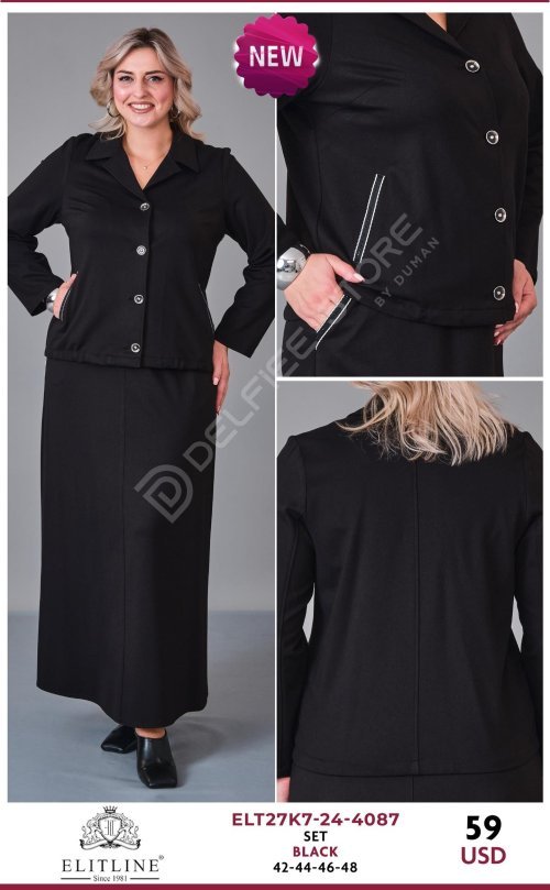 Костюмы и комплекты ELIT LINE (Black, модель ELT27K7-24-4087) оптом