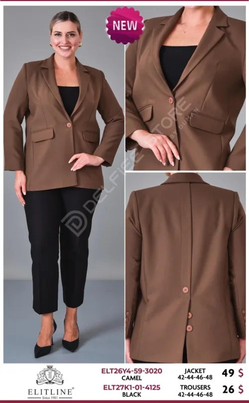 Брюки ELIT LINE (Black, модель ELT27K1-01-4125) оптом
