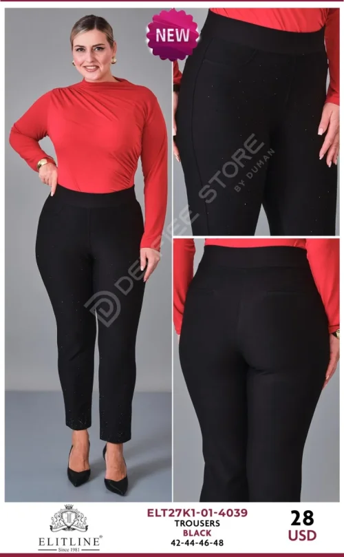 Брюки ELIT LINE (Black, модель ELT27K1-01-4039) оптом