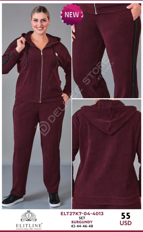 Костюмы и комплекты ELIT LINE (Burgundy, модель ELT27K7-04-4013) оптом