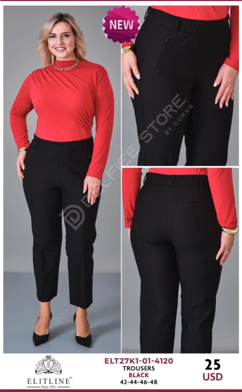 Брюки ELIT LINE (Black, модель ELT27K1-01-4120) оптом