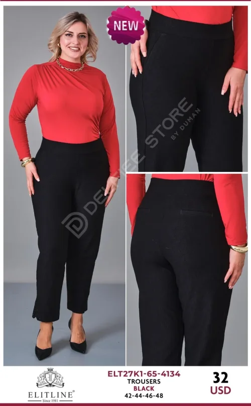 Брюки ELIT LINE (Black, модель ELT27K1-65-4134) оптом