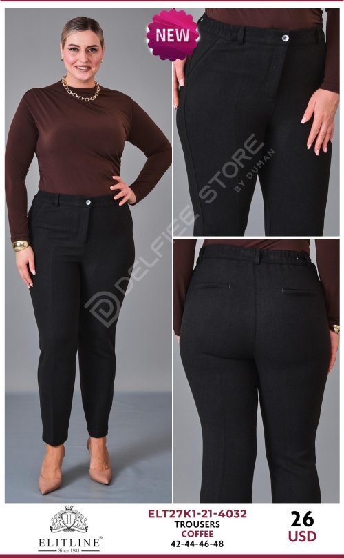 Брюки ELIT LINE (Brown, модель ELT27K1-21-4032) оптом