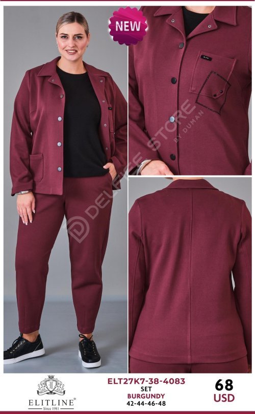 Комплект ELIT LINE (Burgundy, модель ELT27K7-38-4083) оптом