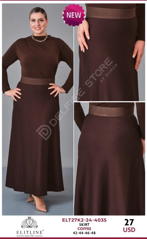 Юбка ELIT LINE (Brown, модель ELT27K2-24-4035) оптом