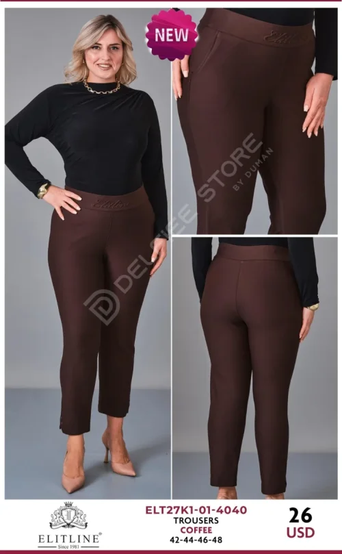 Брюки ELIT LINE (Brown, модель ELT27K1-01-4040) оптом