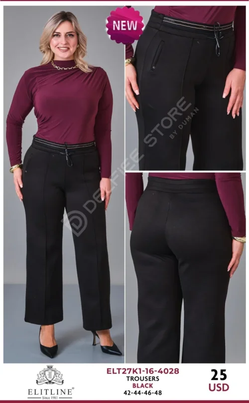 Брюки ELIT LINE (Black, модель ELT27K1-16-4028) оптом