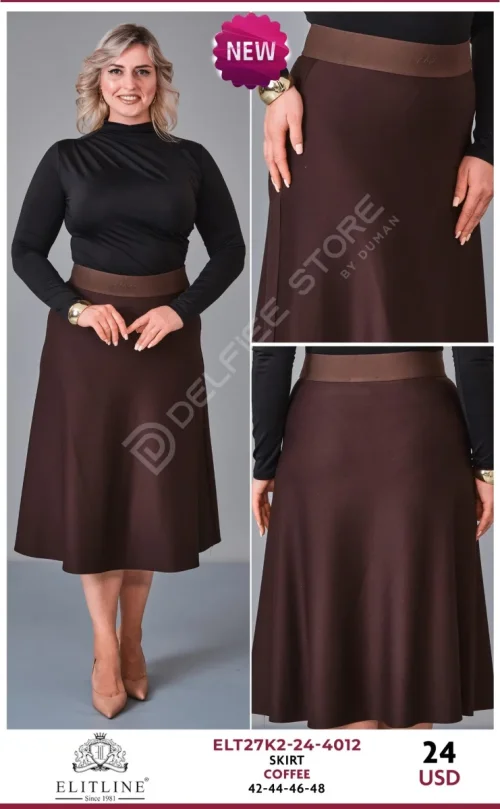 Юбка ELIT LINE (Brown, модель ELT27K2-24-4012) оптом