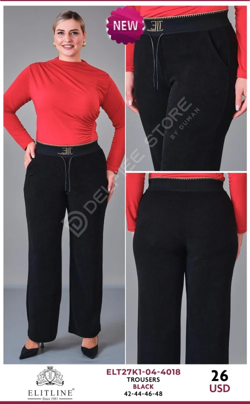 Брюки ELIT LINE (Black, модель ELT27K1-04-4018) оптом