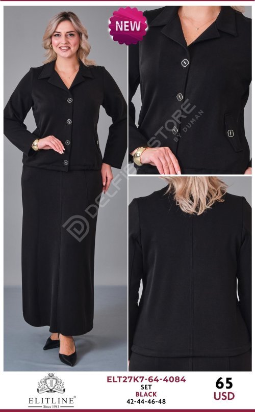 Костюмы и комплекты ELIT LINE (Black, модель ELT27K7-64-4084) оптом