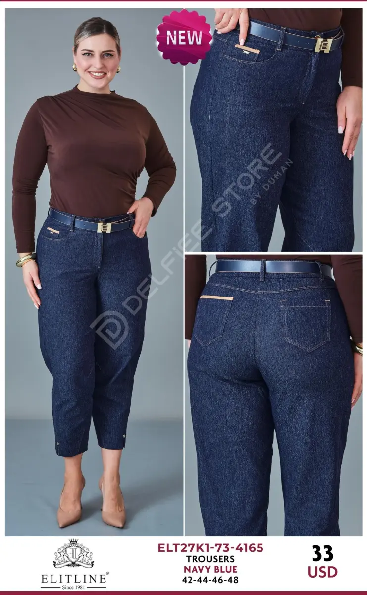 Брюки ELIT LINE (Navy, модель ELT27K1-73-4165) оптом