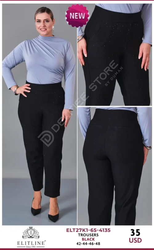 Брюки ELIT LINE (Black, модель ELT27K1-65-4135) оптом