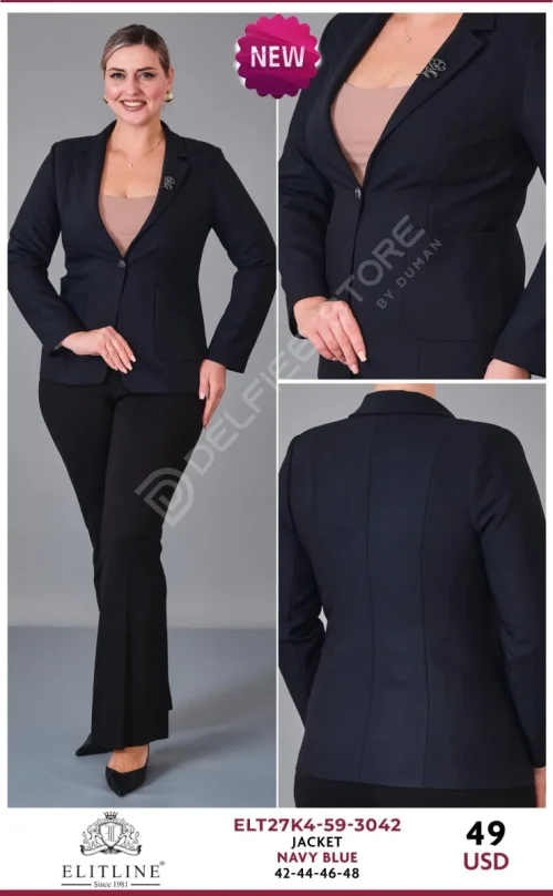 Жакет ELIT LINE (Navy, модель ELT27K4-59-3042) оптом