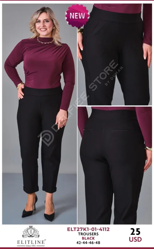 Брюки ELIT LINE (Black, модель ELT27K1-01-4112) оптом