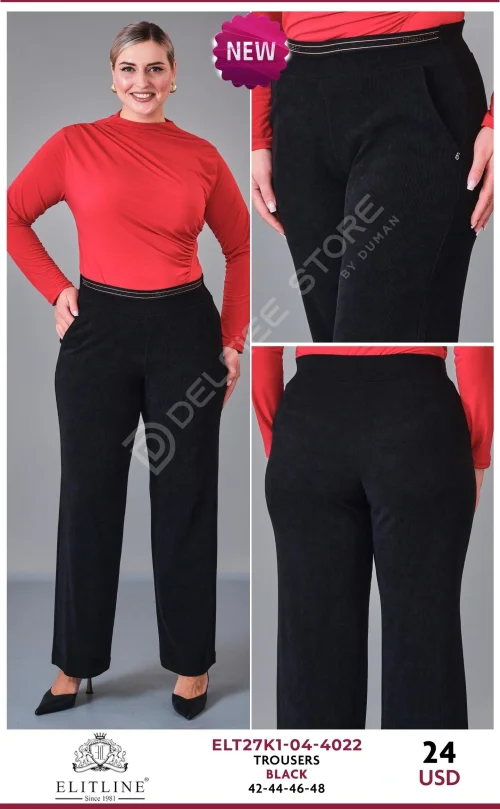 Брюки ELIT LINE (Black, модель ELT27K1-04-4022) оптом