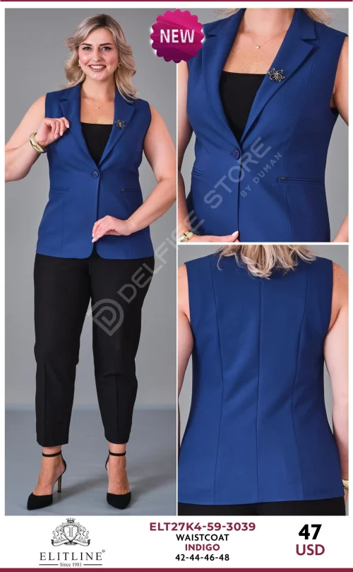 Жилет ELIT LINE (Navy, модель ELT27K4-59-3039) оптом