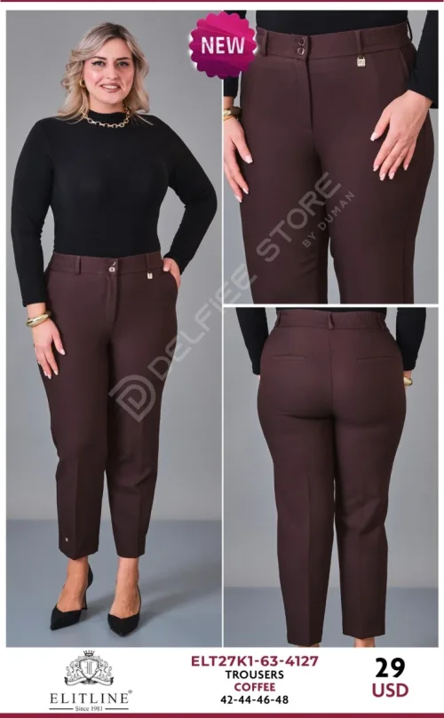 Брюки ELIT LINE (Brown, модель ELT27K1-63-4127) оптом