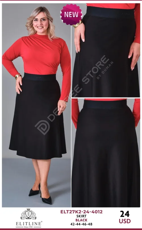 Юбка ELIT LINE (Black, модель ELT27K2-24-4012) оптом