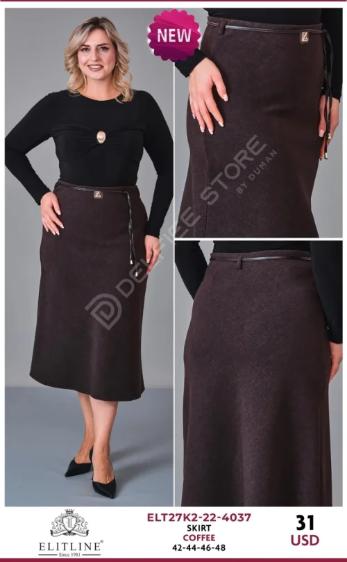 Юбка ELIT LINE (Brown, модель ELT27K2-22-4037) оптом