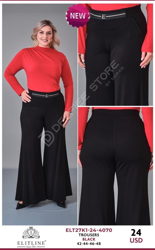 Брюки ELIT LINE (Black, модель ELT27K1-24-4070) оптом