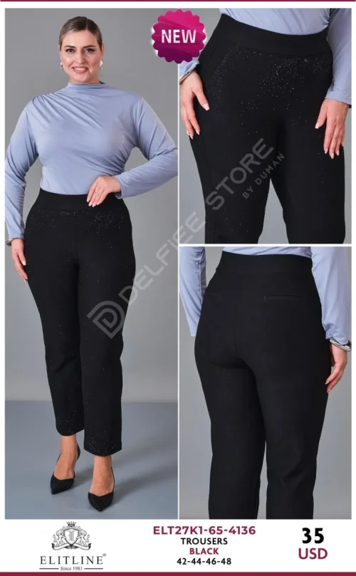 Брюки ELIT LINE (Black, модель ELT27K1-65-4136) оптом