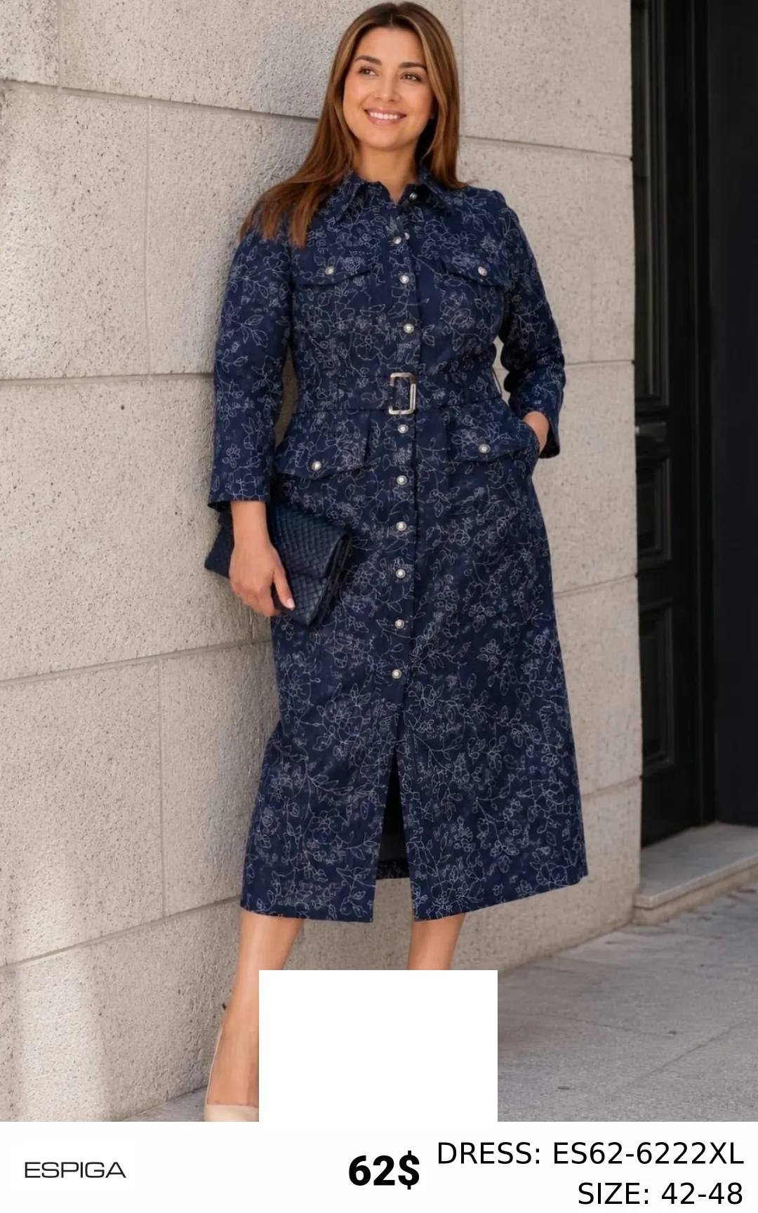 Платье ESPIGA (модель 6222XL) оптом