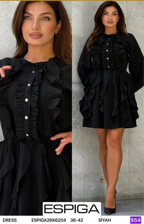 Платье ESPIGA (Black, модель ESPIGA26K6204) оптом