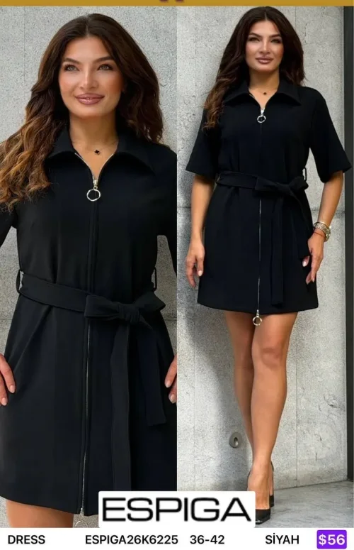Платье ESPIGA (Black, модель ESPIGA26K6225) оптом