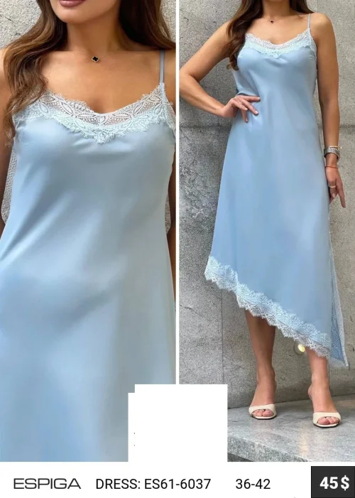 Платье ESPIGA (Синий, модель ES61-6037) оптом
