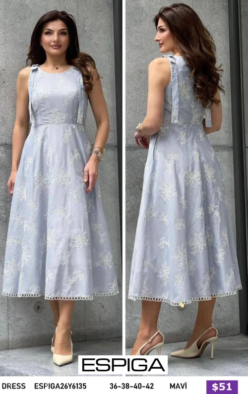 Платье ESPIGA (Синий, модель ESPIGA26Y6135) оптом