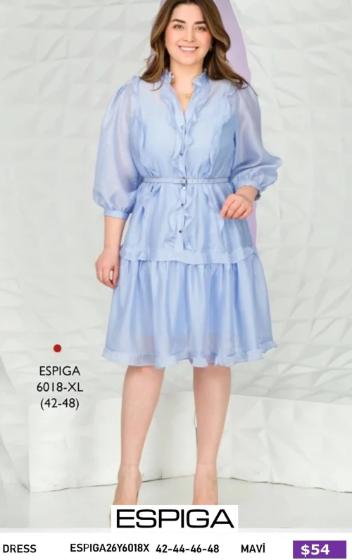 Платье ESPIGA (Синий, модель ESPIGA26Y6018X) оптом