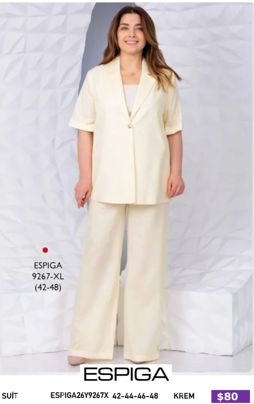 Костюм ESPIGA (Кремовый, модель ESPIGA26Y9267X) оптом