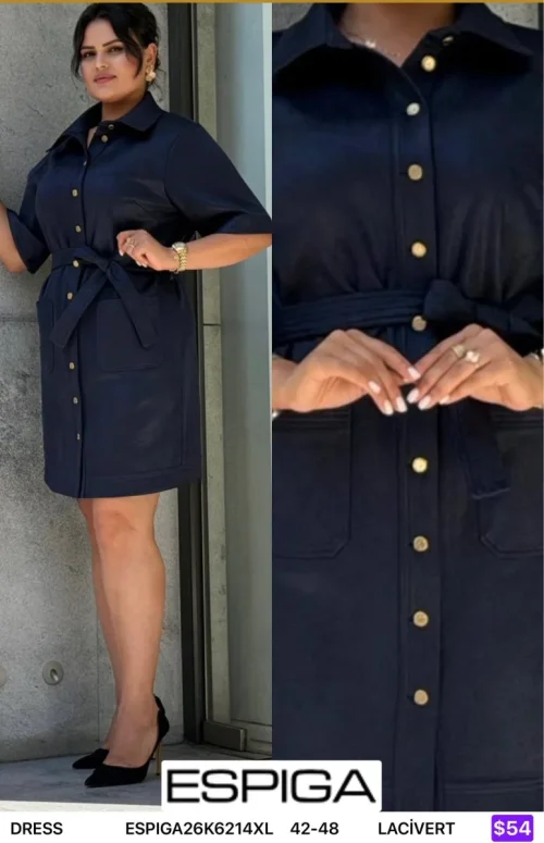 Платье ESPIGA (Navy, модель ESPIGA26K6214XL) оптом
