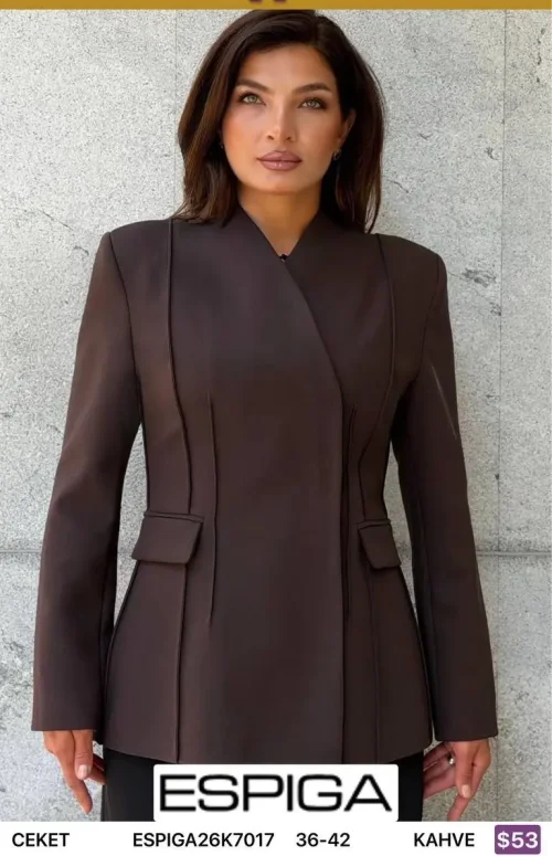 Жакет ESPIGA (Brown, модель ESPIGA26K7017) оптом