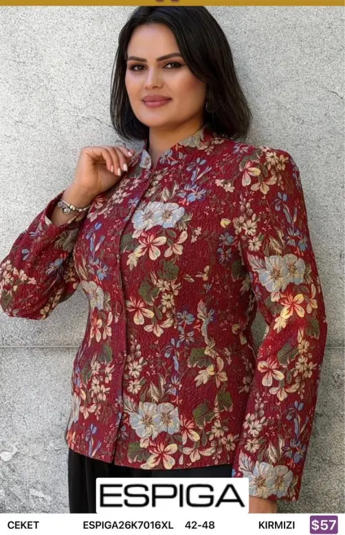 Жакет ESPIGA (Red, модель ESPIGA26K7016XL) оптом