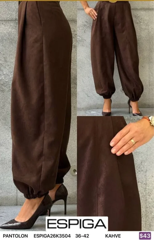 Брюки ESPIGA (Brown, модель ESPIGA26K3504) оптом