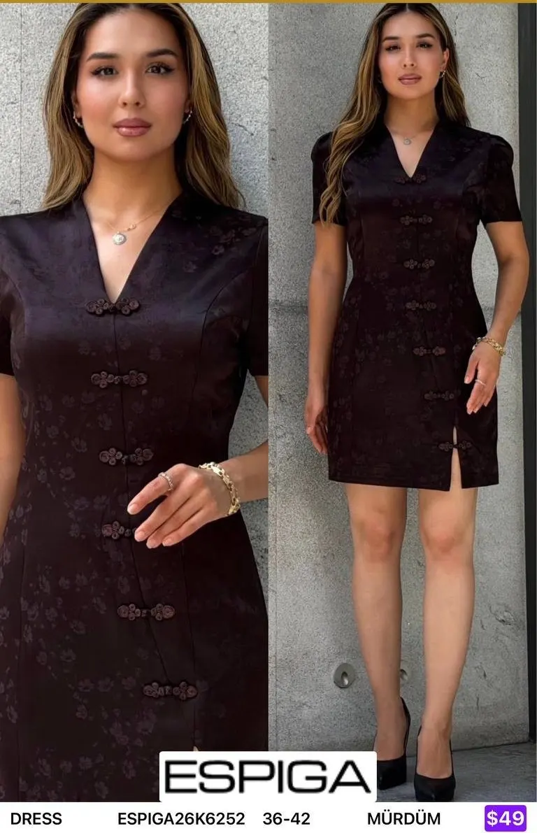 Платье ESPIGA (Purple, модель ESPIGA26K6252) оптом