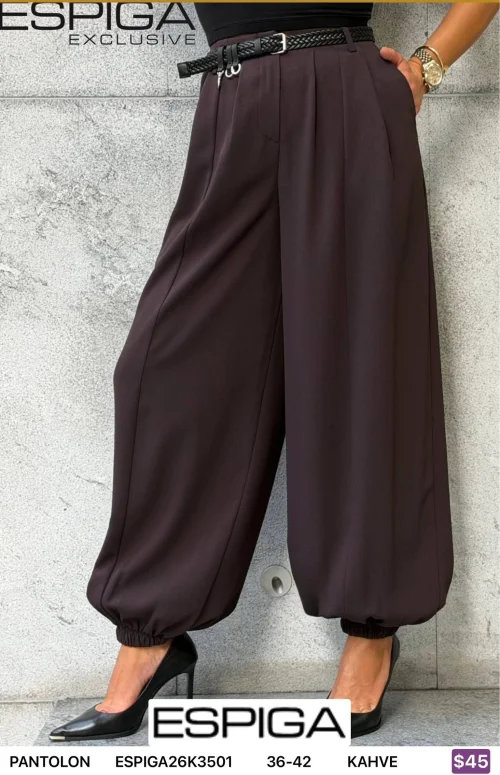 Брюки ESPIGA (Brown, модель ESPIGA26K3501) оптом