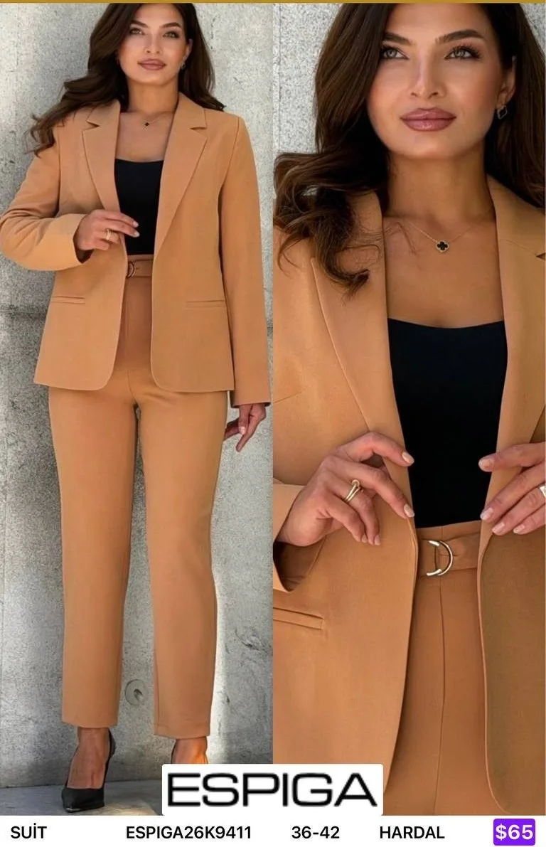 Костюмы и комплекты ESPIGA (Mustard, модель ESPIGA26K9411) оптом