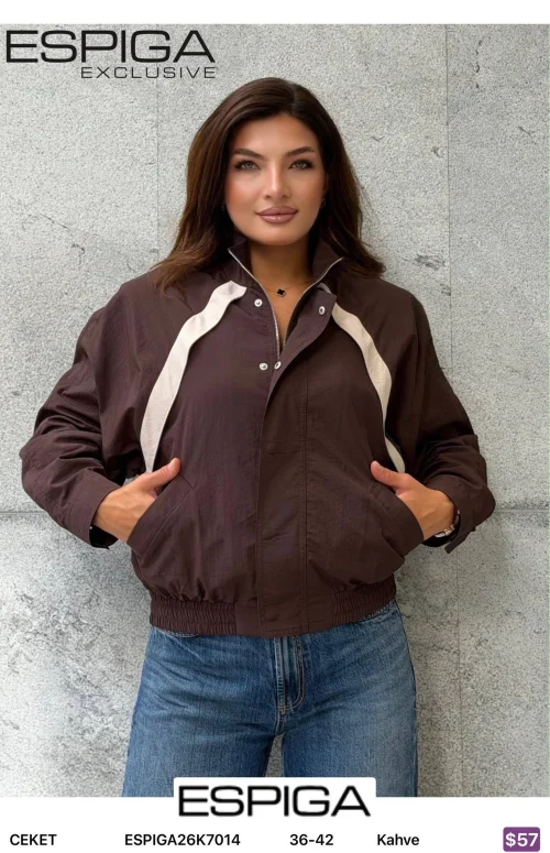 Жакет ESPIGA (Brown, модель ESPIGA26K7014) оптом