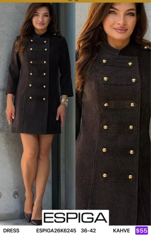 Платье ESPIGA (Brown, модель ESPIGA26K6245) оптом