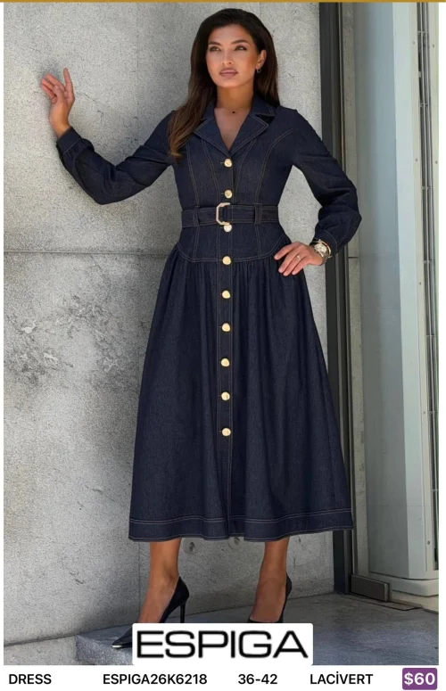 Платье ESPIGA (Navy, модель ESPIGA26K6218) оптом