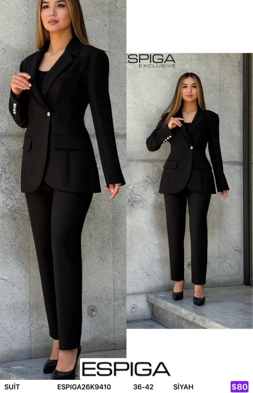 Костюмы и комплекты ESPIGA (Black, модель ESPIGA26K9410) оптом