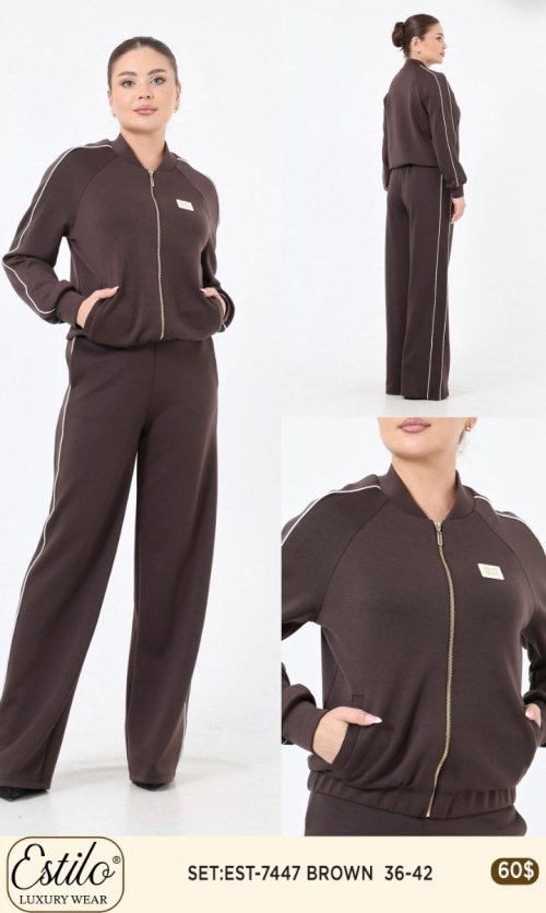 Костюмы и комплекты Esta Line (Brown, модель 7447) оптом