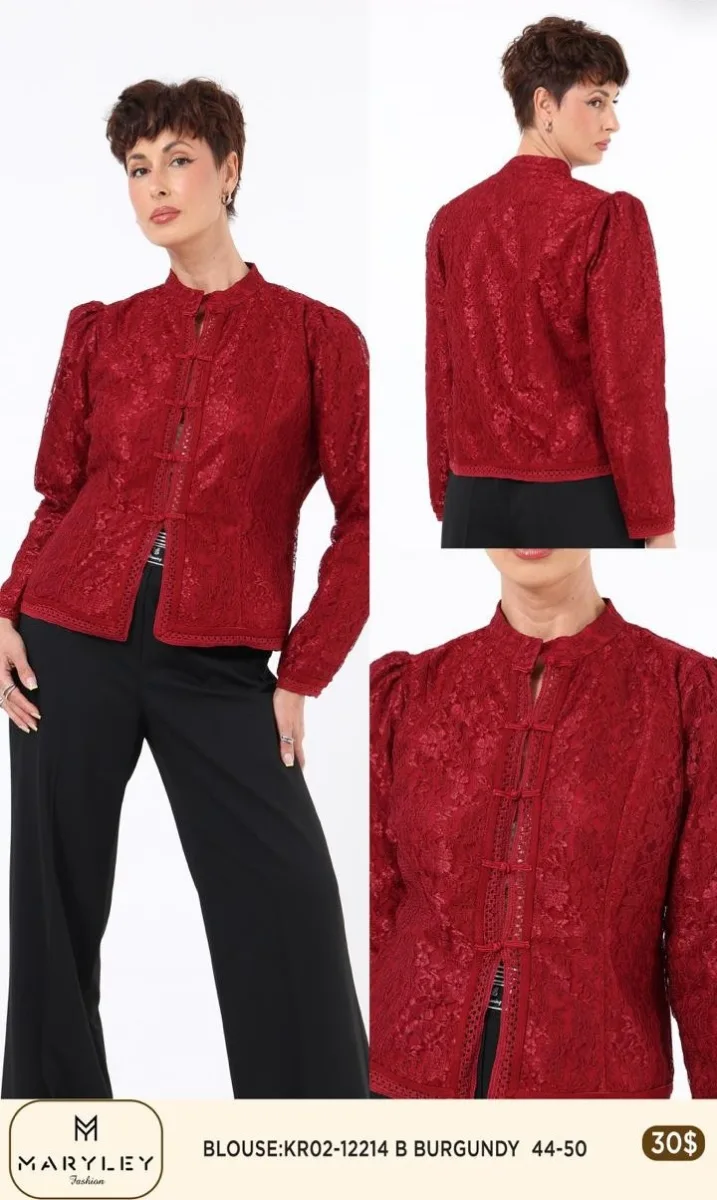 Блузка Esta Line (Burgundy, модель 12214) оптом