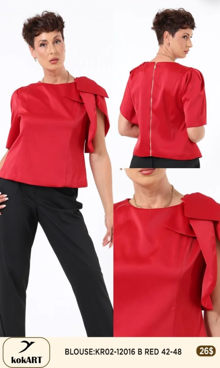 Блузка Esta Line (Red, модель 12016) оптом