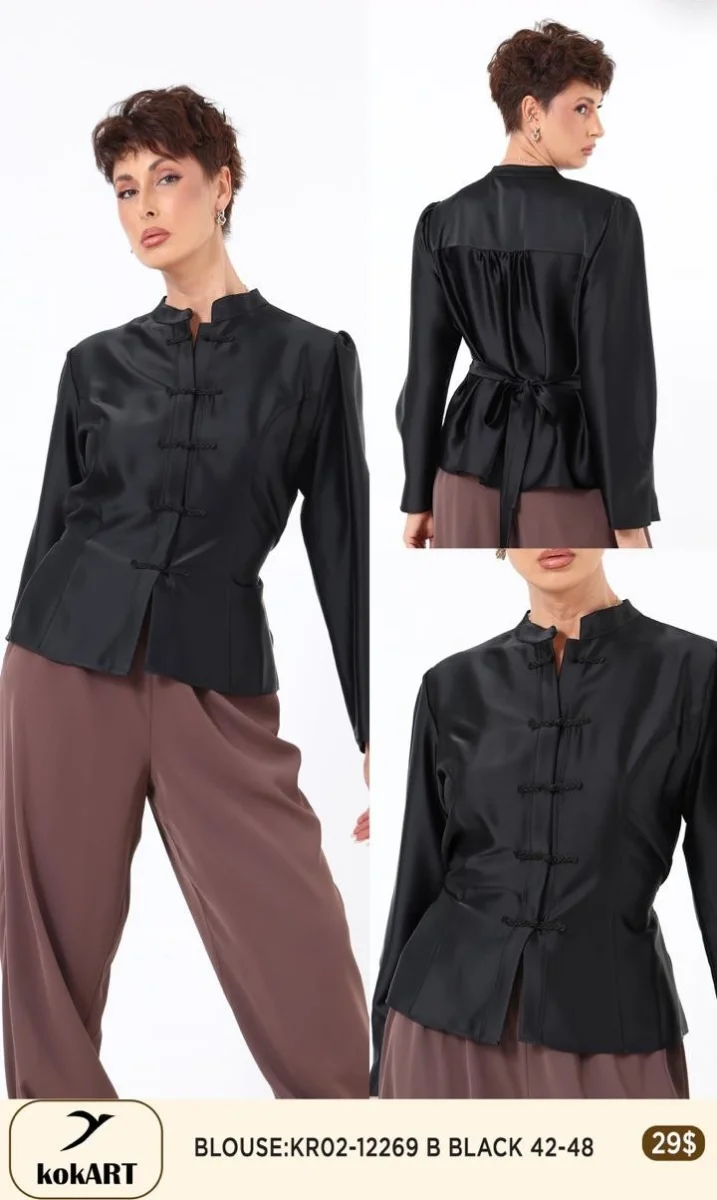 Блузка Esta Line (Black, модель 12269) оптом